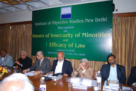 IOS Discussion on Issues of Insecurity of Minorities and Efficacy of Law
